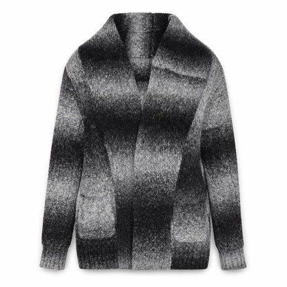 Womens UK Size S Inspire Grey Cardigan Jumper