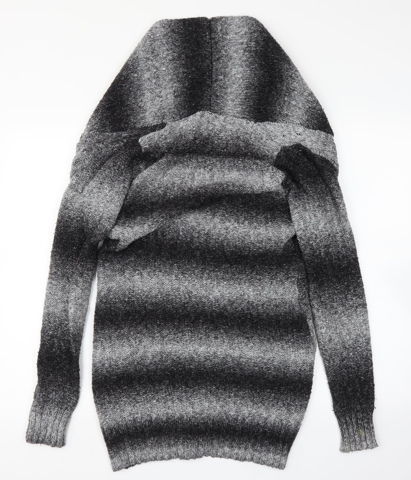 Womens UK Size S Inspire Grey Cardigan Jumper