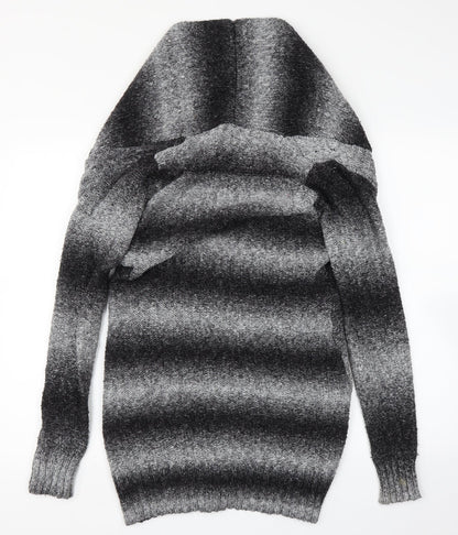 Womens UK Size S Inspire Grey Cardigan Jumper