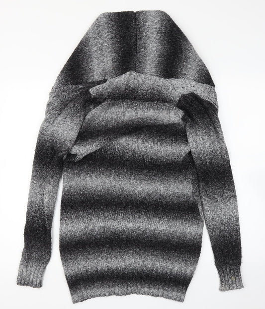Womens UK Size S Inspire Grey Cardigan Jumper
