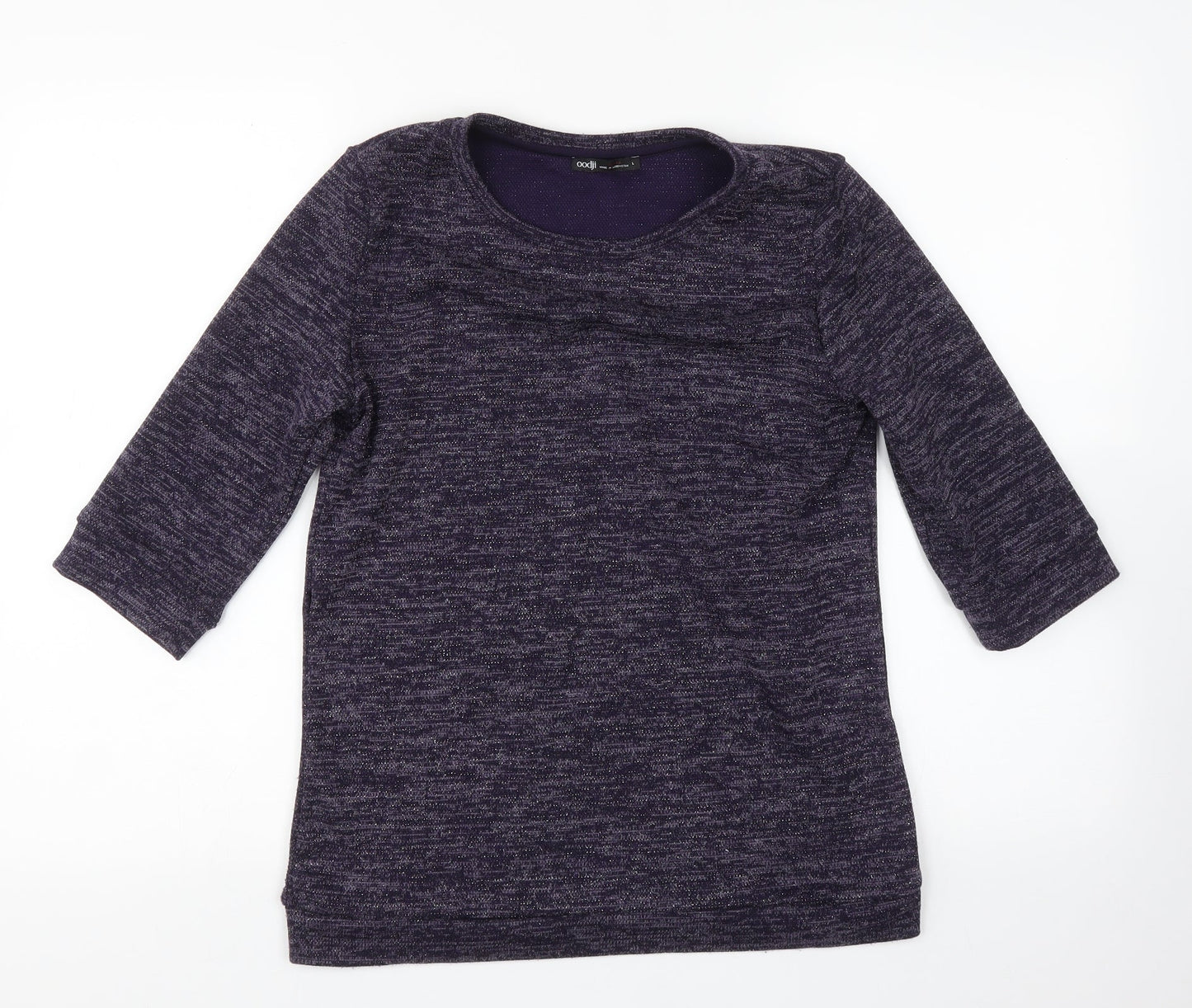 Womens UK Size L oodji Purple Pullover Jumper