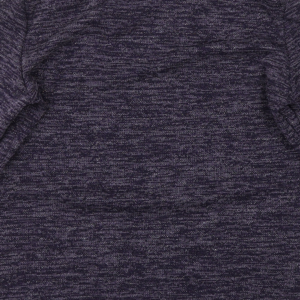 Womens UK Size L oodji Purple Pullover Jumper