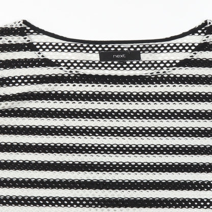 NEXT Womens Multicoloured Striped  Basic T-Shirt Size 12