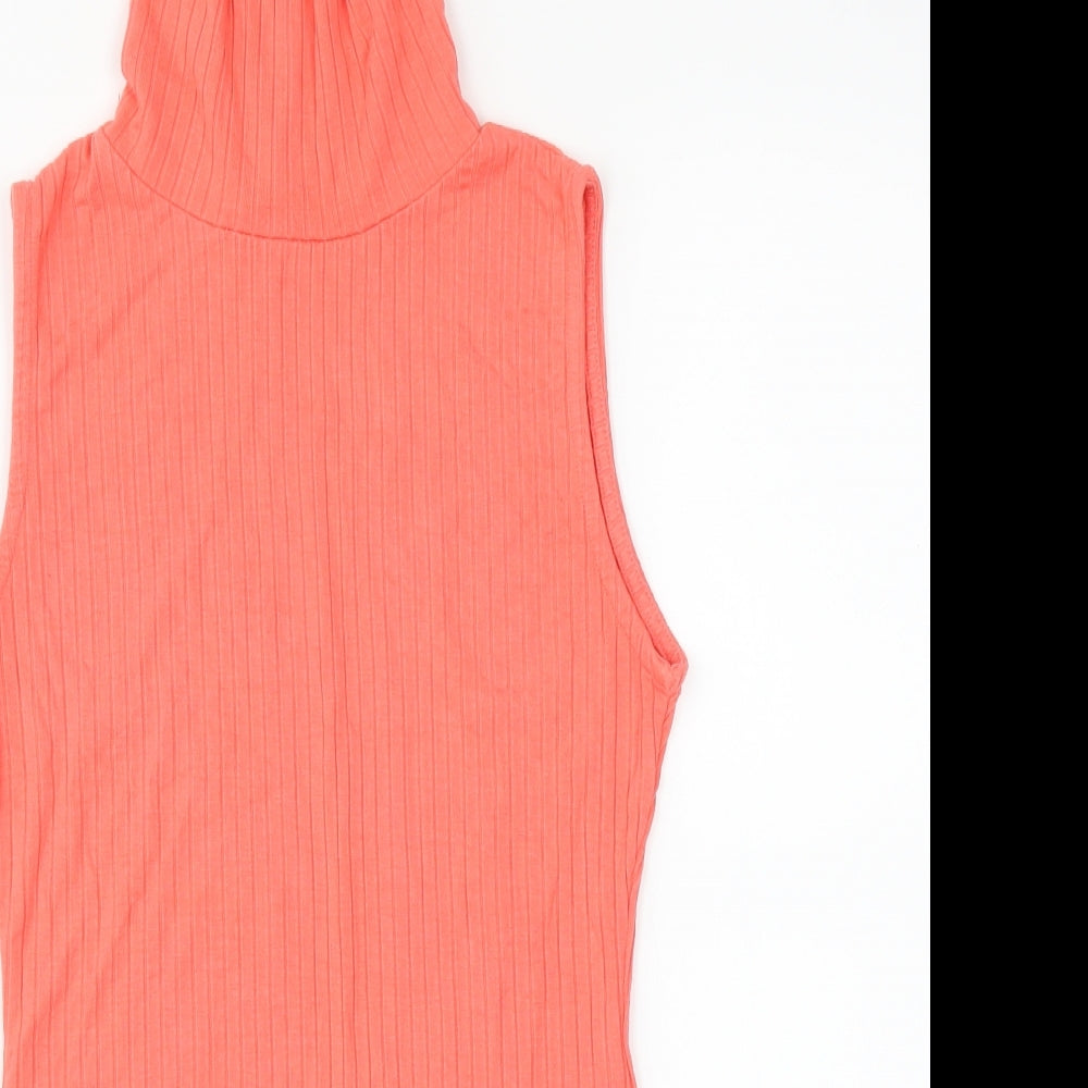 Select Womens Pink   Bodysuit One-Piece Size 10