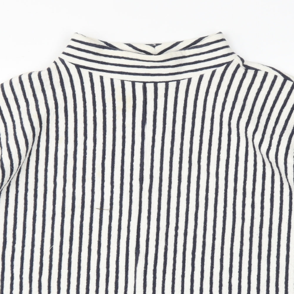 Nutmeg Womens Multicoloured Striped  Pullover Jumper Size 8