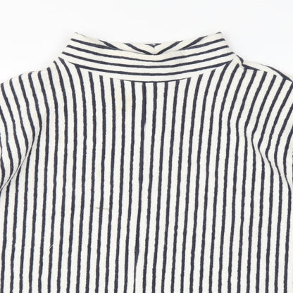 Nutmeg Womens Multicoloured Striped  Pullover Jumper Size 8