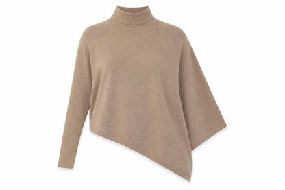 Womens UK Size 8 AX Paris Brown Pullover Jumper