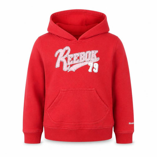Reebok Girls Red   Pullover Hoodie Size 3-4 Years