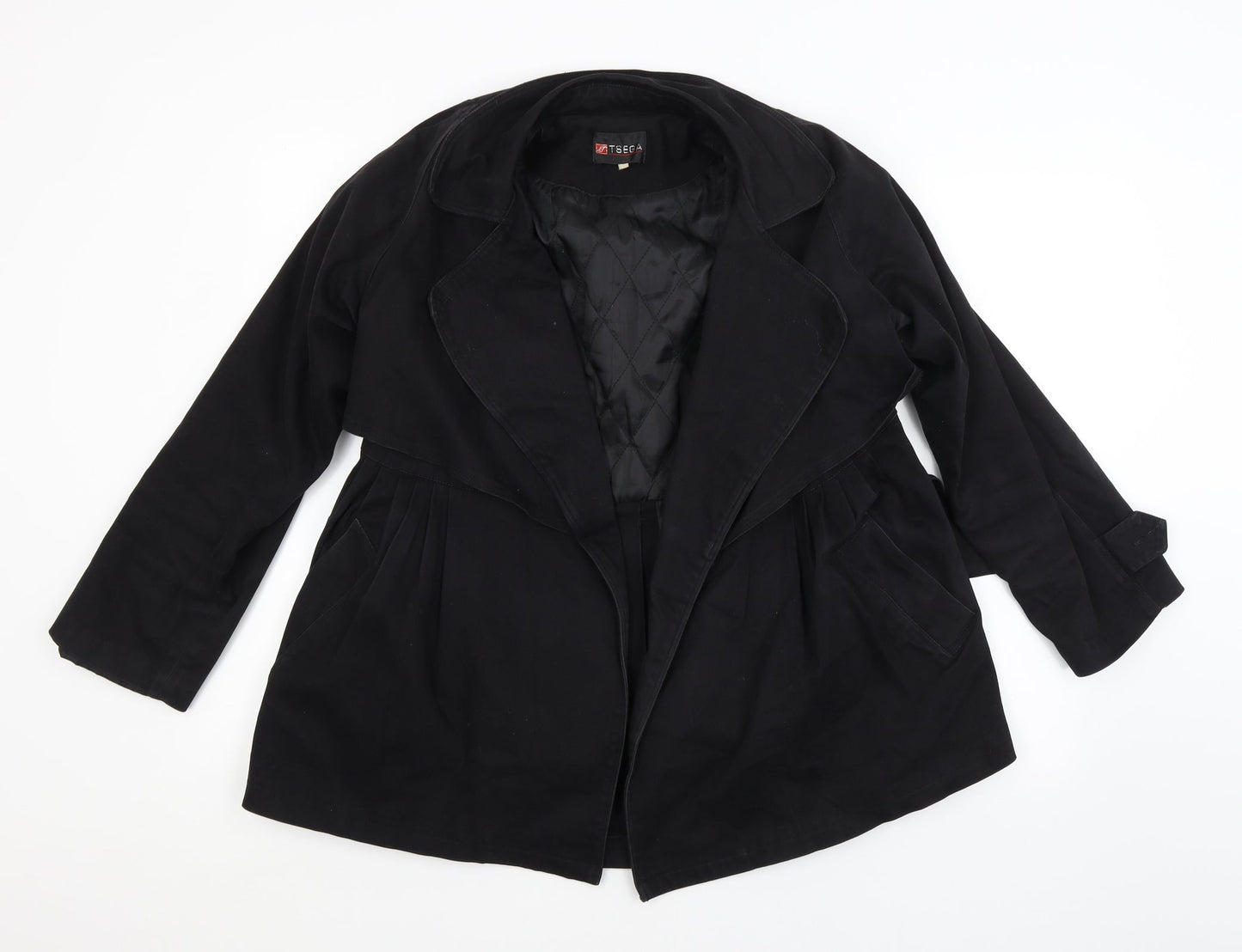 Womens UK Size  Preworn Black Jacket