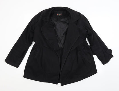 Womens UK Size  Preworn Black Jacket