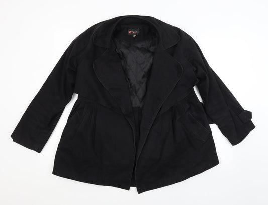 Womens UK Size  Preworn Black Jacket