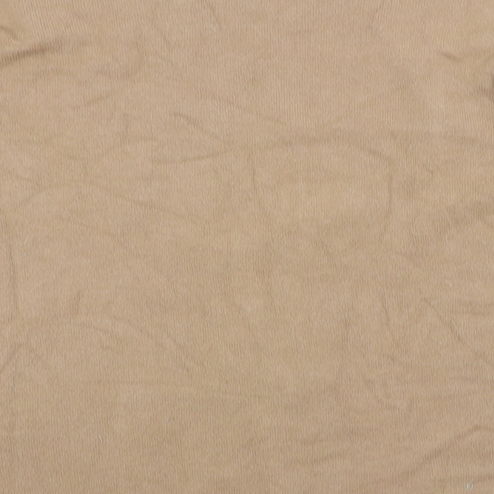 Preworn Mens Brown Striped  Pullover Jumper