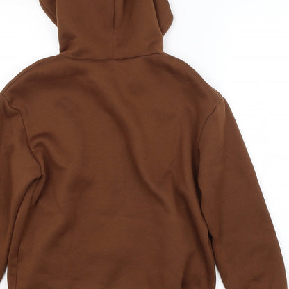 SheIn Womens Brown   Full Zip Hoodie Size XS
