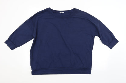 Womens UK Size  Preworn Blue Pullover Jumper