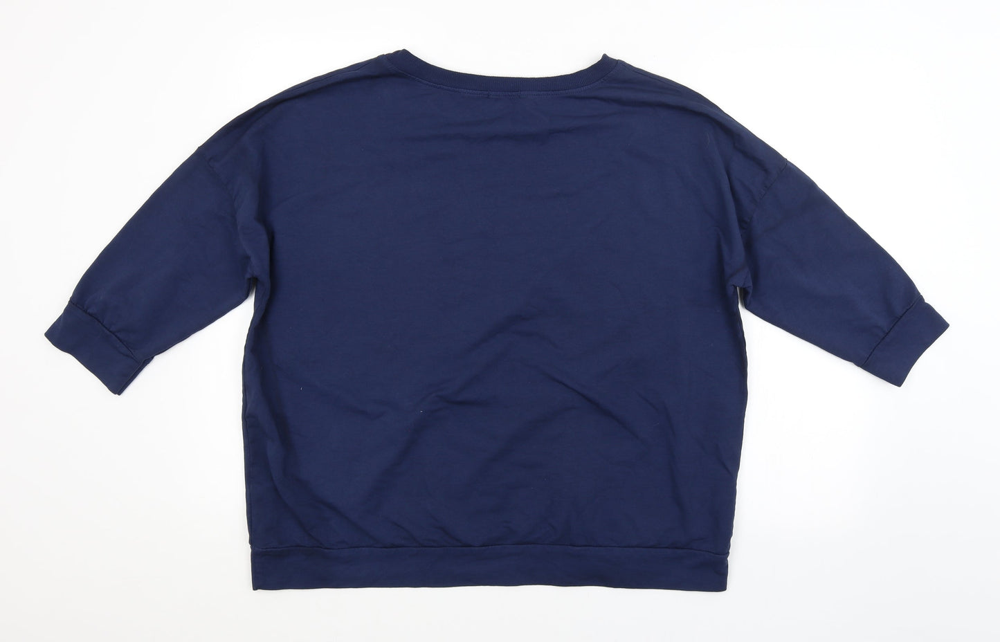 Womens UK Size  Preworn Blue Pullover Jumper