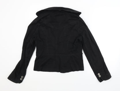 Womens UK Size 12 Preworn Black Jacket