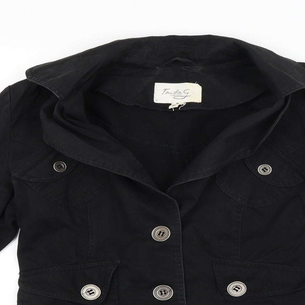 Womens UK Size 12 Preworn Black Jacket