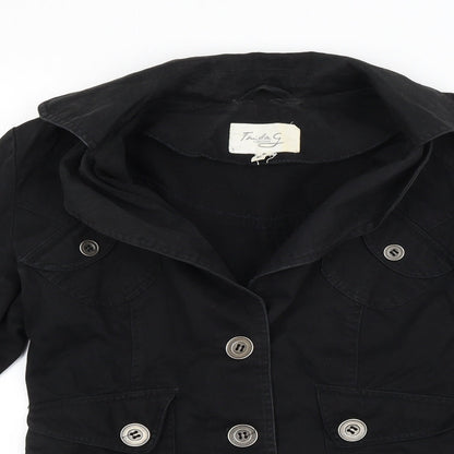 Womens UK Size 12 Preworn Black Jacket