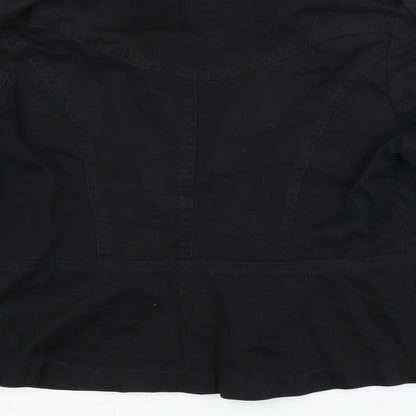 Womens UK Size 12 Preworn Black Jacket