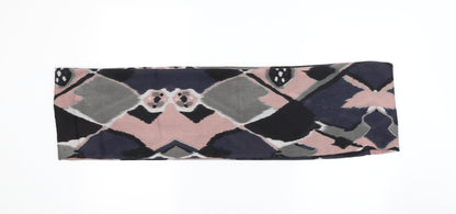 Preworn Womens Multicoloured Argyle/Diamond   Shawl/Wrap