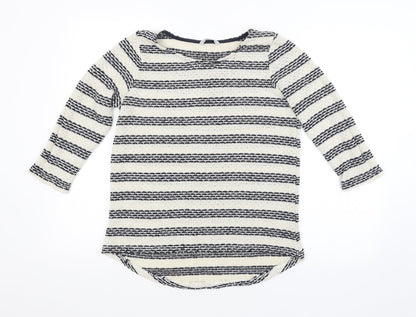 TU Womens Multicoloured Striped  Pullover Jumper Size 12