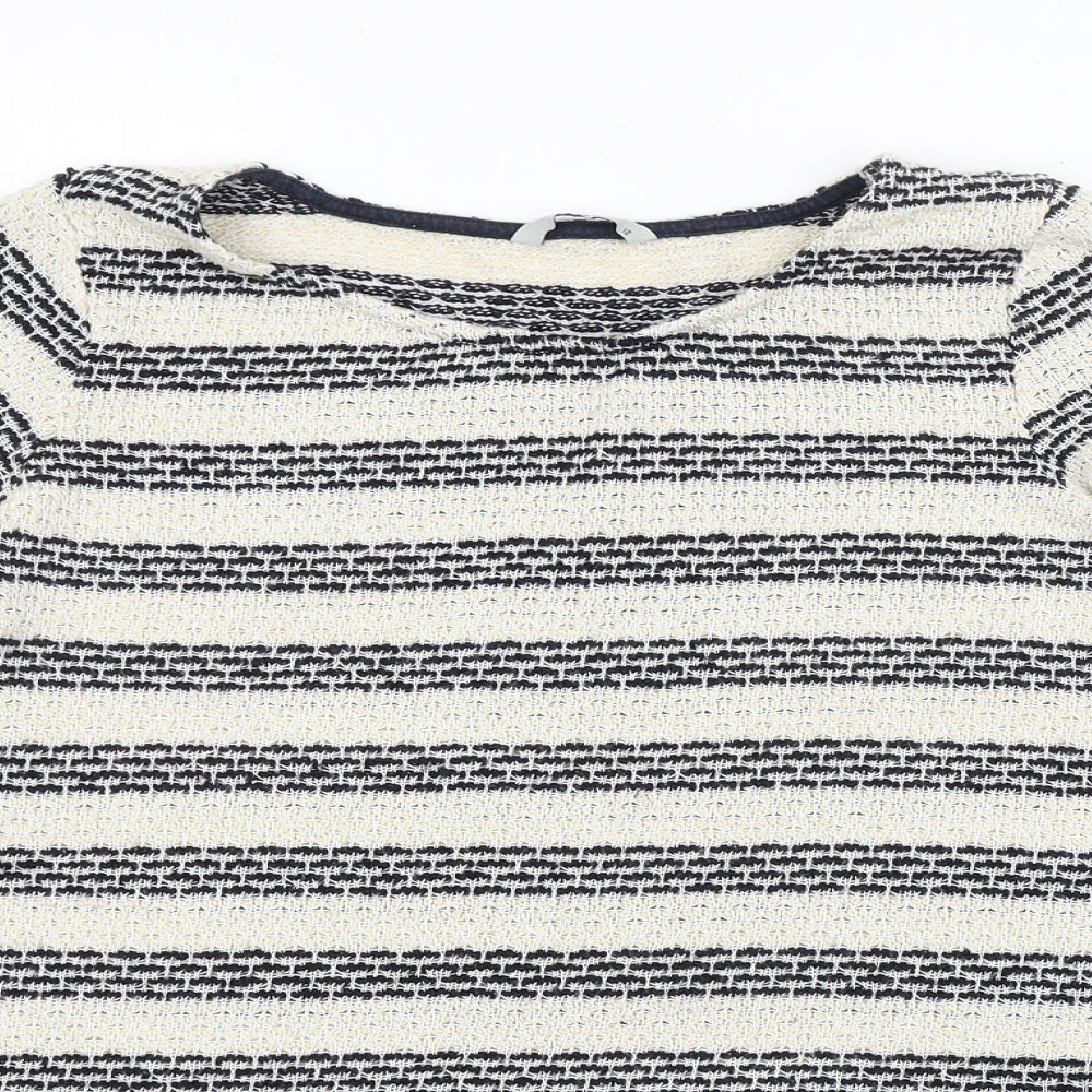 TU Womens Multicoloured Striped  Pullover Jumper Size 12