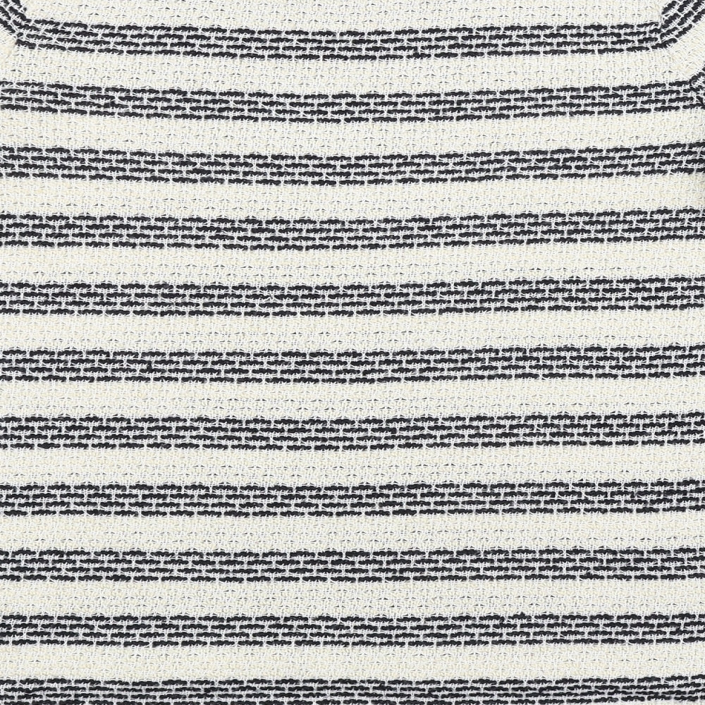 TU Womens Multicoloured Striped  Pullover Jumper Size 12
