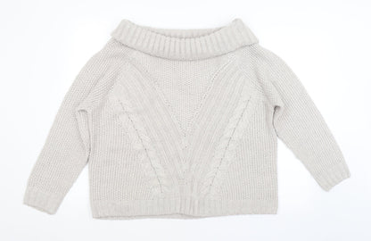 George Womens Grey   Pullover Jumper Size 18