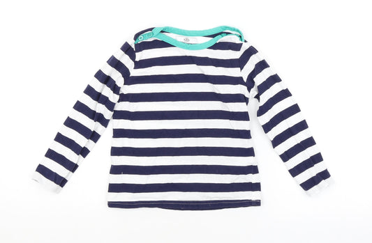 M&CO. Boys Multicoloured Spotted  Basic T-Shirt Size 4-5 Years