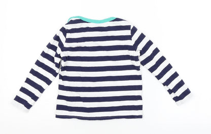 M&CO. Boys Multicoloured Spotted  Basic T-Shirt Size 4-5 Years
