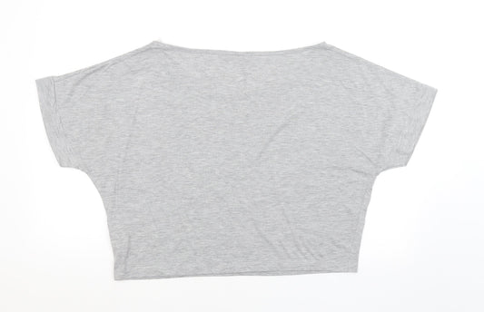 Papaya Womens Grey   Basic Blouse Size 16