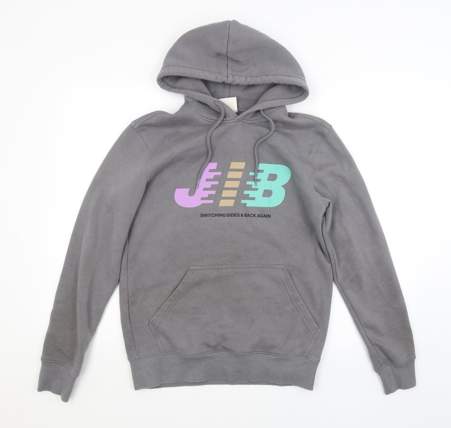 Mens UK Size XS H&M Grey Pullover Hoodie