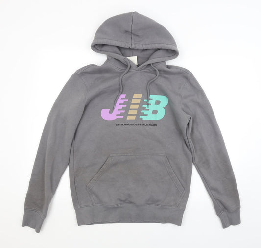 Mens UK Size XS H&M Grey Pullover Hoodie