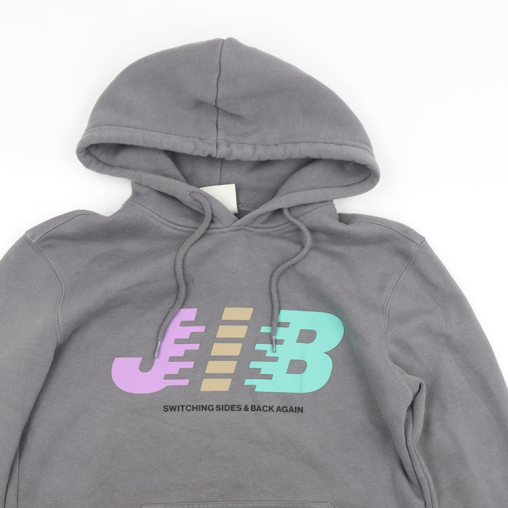 Mens UK Size XS H&M Grey Pullover Hoodie