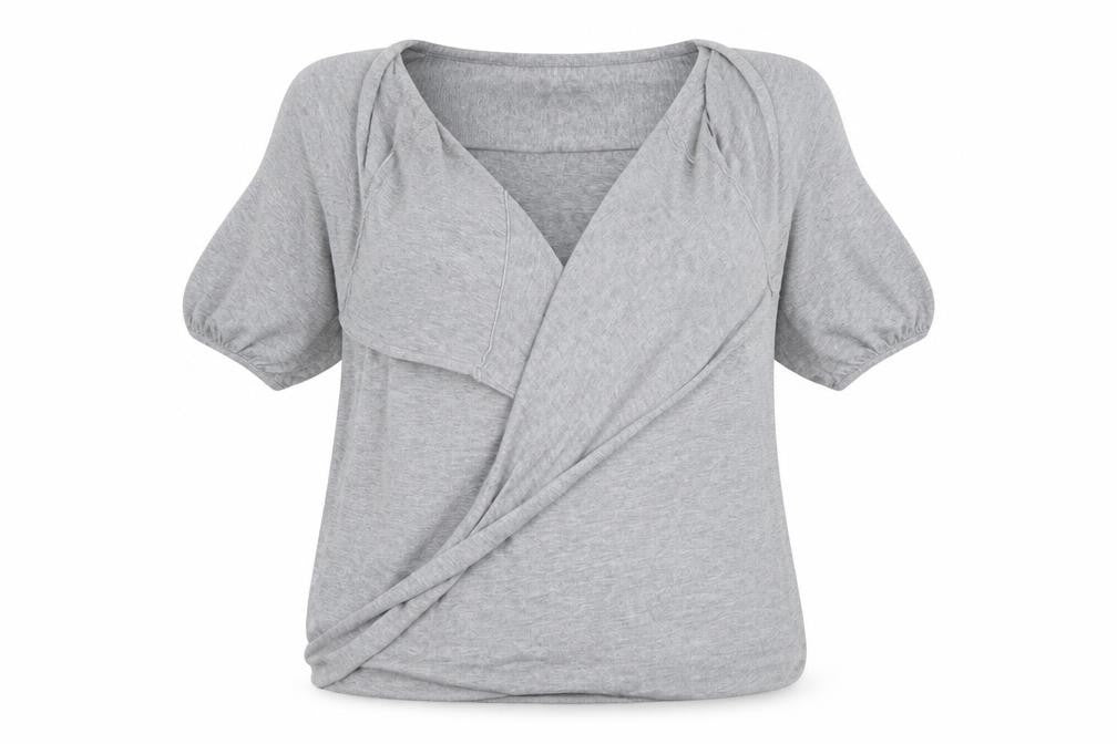 Womens UK Size 14 et vous Grey Wrap Jumper