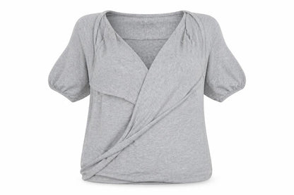 Womens UK Size 14 et vous Grey Wrap Jumper