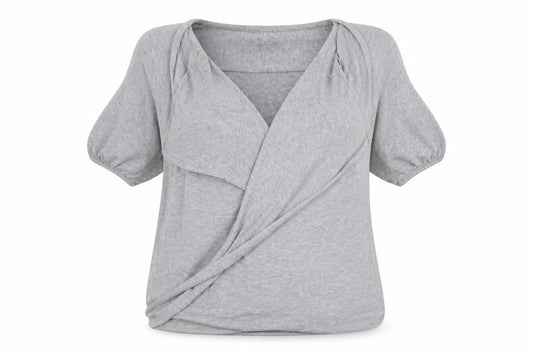 Womens UK Size 14 et vous Grey Wrap Jumper