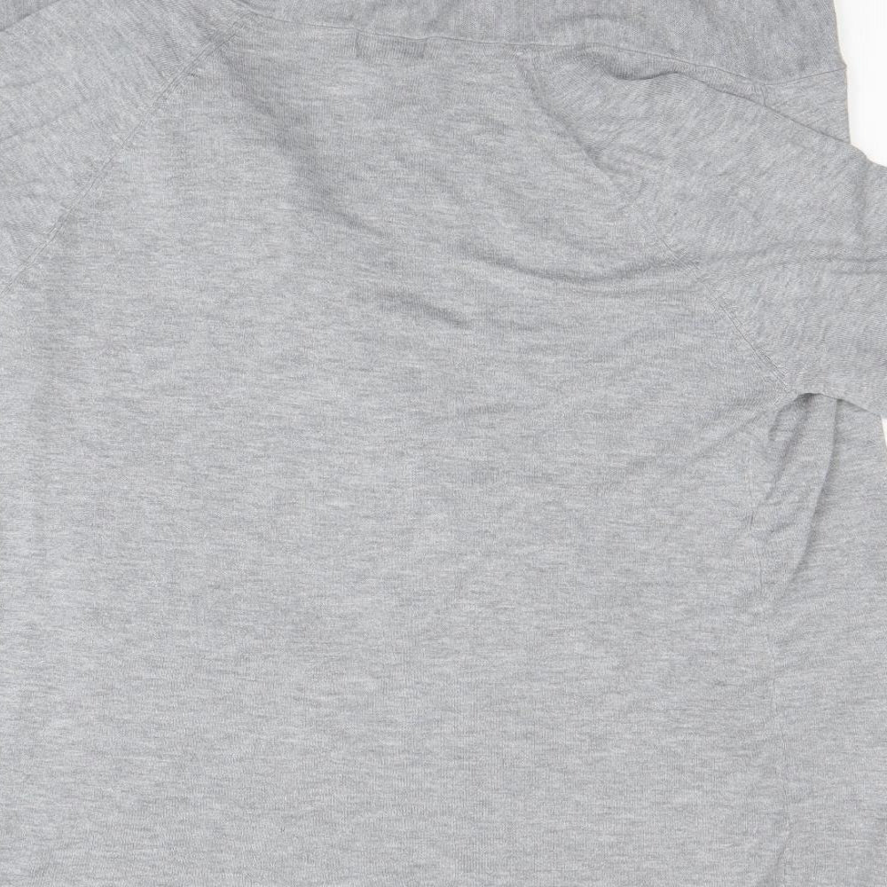 Womens UK Size 14 et vous Grey Wrap Jumper