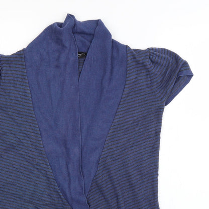 Womens UK Size 10 Dorothy Perkins Purple Cardigan Jumper