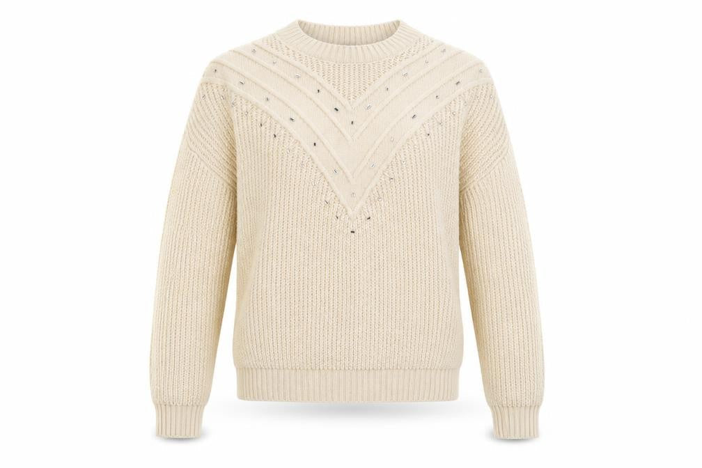 Womens UK Size M NEXT Ivory Pullover Jumper