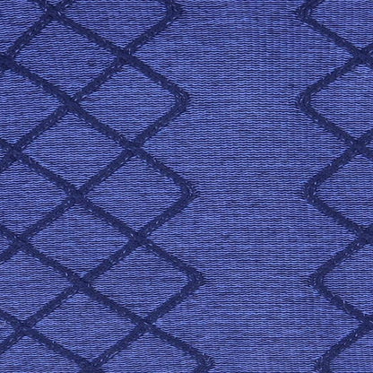 Lilyette Womens Blue Argyle/Diamond  Full Zip Jumper Size M
