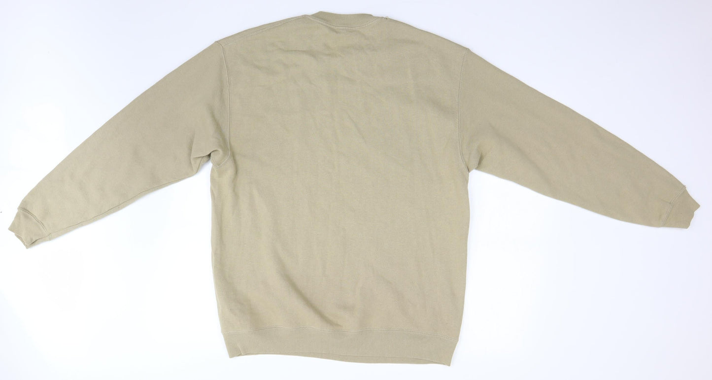 Womens UK Size XL Preworn Green Pullover Jumper