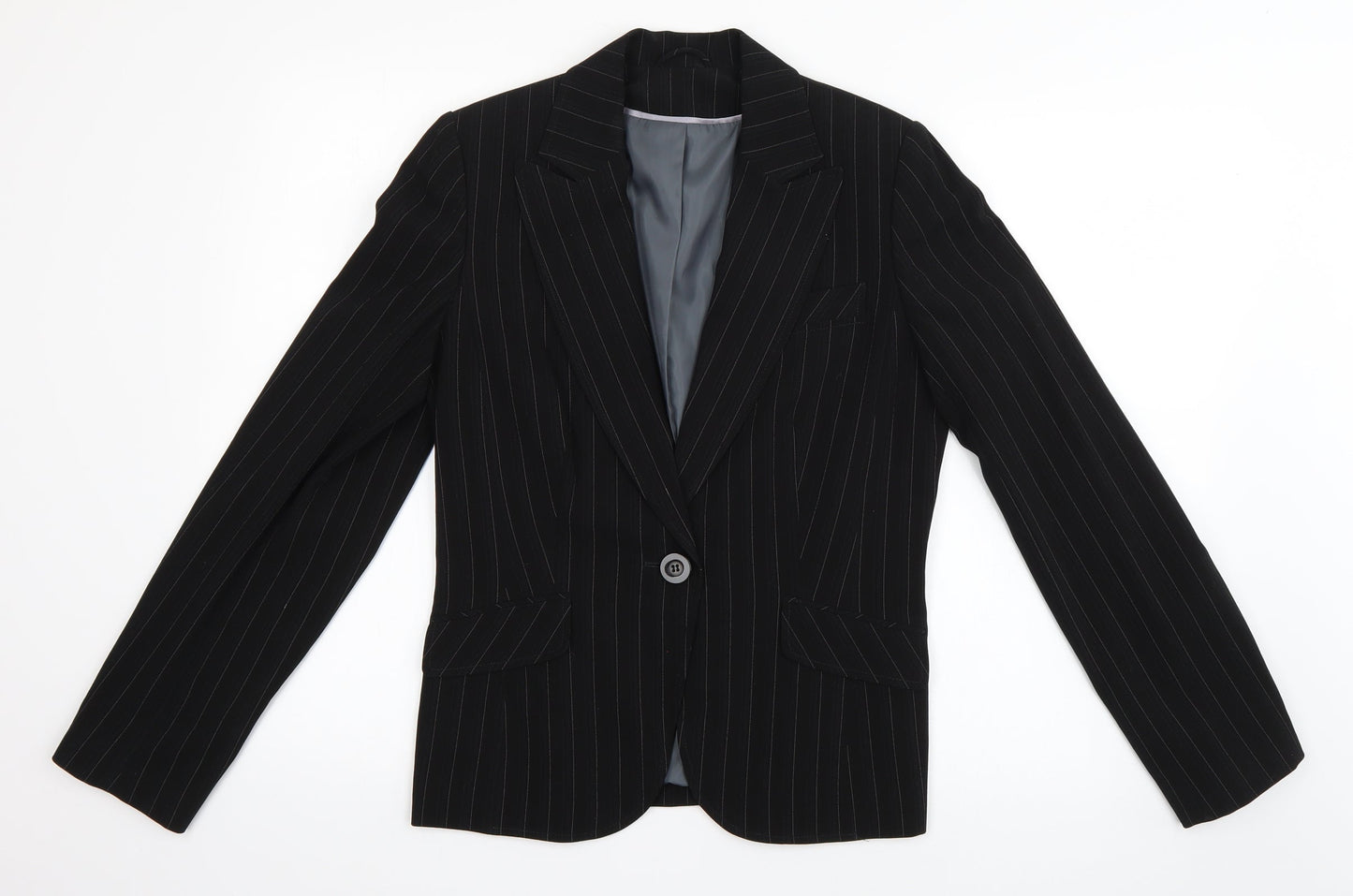Womens UK Size 10 Dorothy Perkins Black Jacket