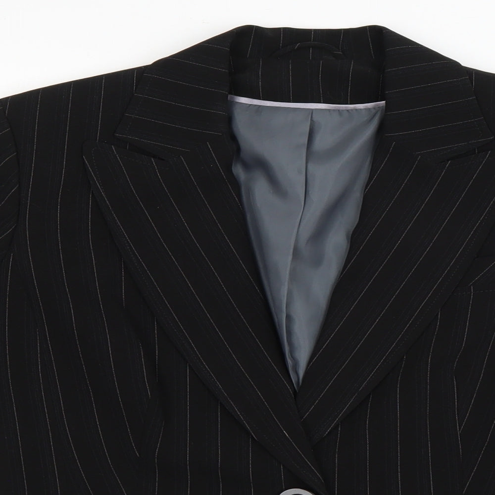 Womens UK Size 10 Dorothy Perkins Black Jacket