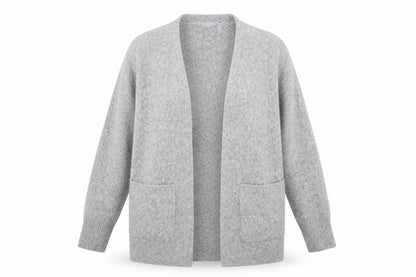Womens UK Size S Peacocks Grey Cardigan Jumper