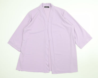 Nicole Collection Womens Purple   Jacket Blazer Size XL