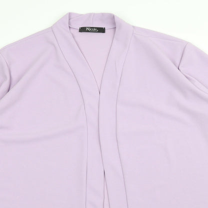 Nicole Collection Womens Purple   Jacket Blazer Size XL