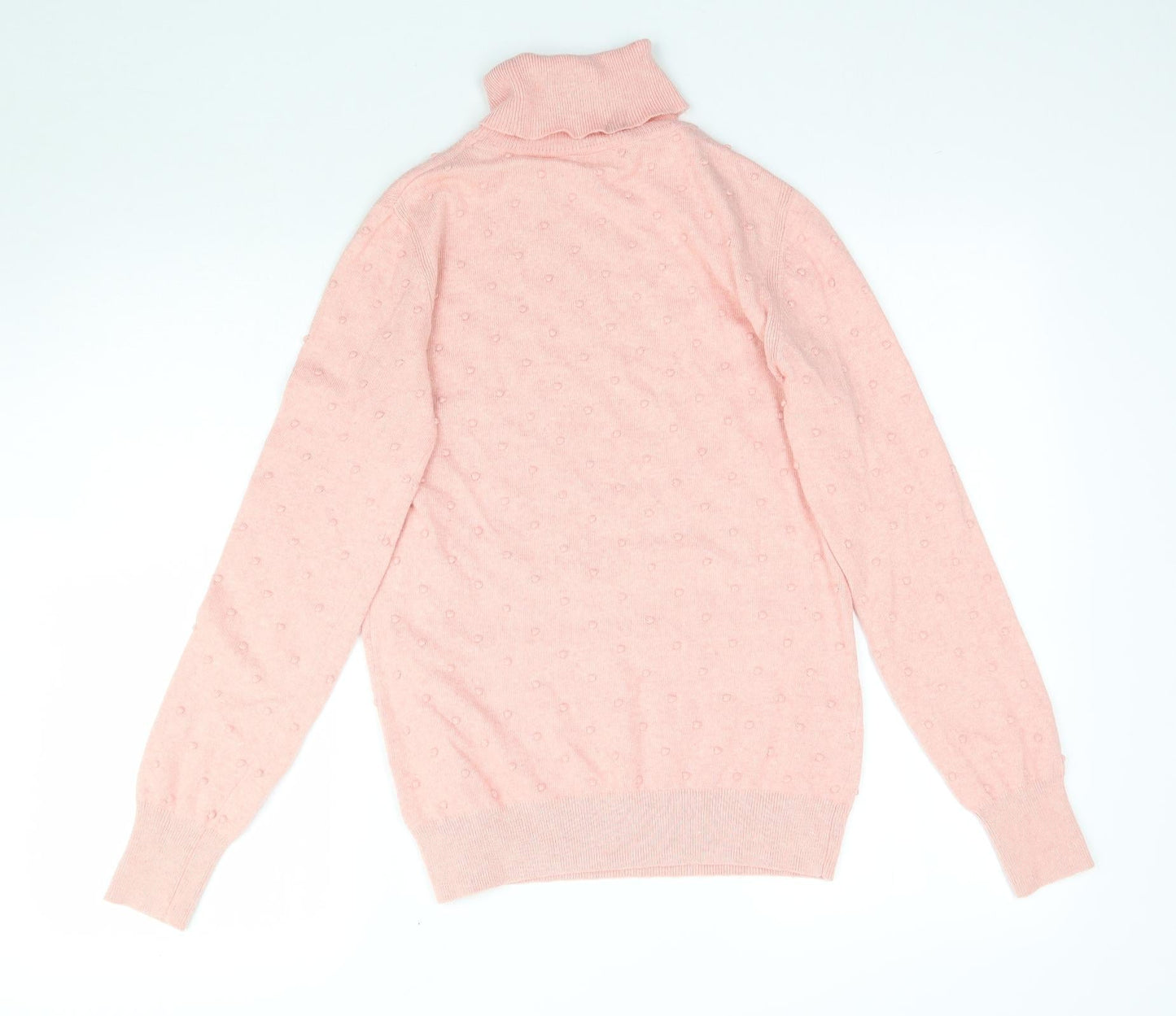 Womens UK Size S CC Pink Pullover Jumper