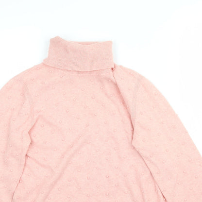 Womens UK Size S CC Pink Pullover Jumper