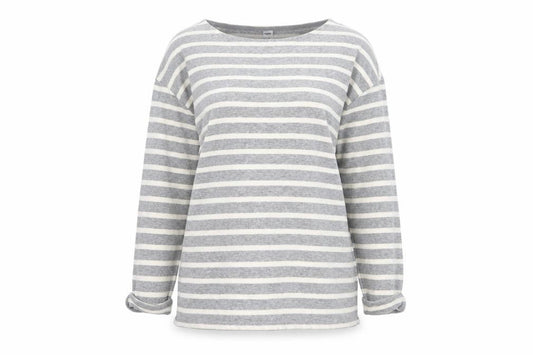 Old Navy Womens Grey Striped Knit Pullover Jumper Size M